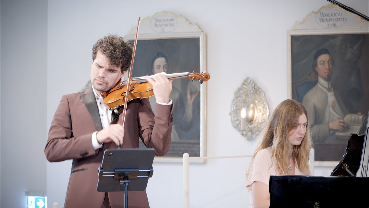 Brahms Scherzo from FAE Sonata | Simon Luethy & Marie Hauzel