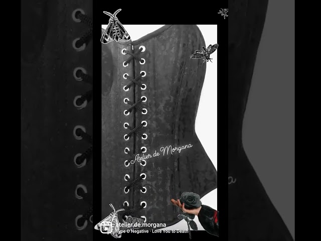 Vídeo relacionado con XENQITO Corset Negro Mujer 1 Pieza, Cinturón Retro Elástico para Vestido, Ancho para Señoras, Niñas, Halloween, Juegos de Rol