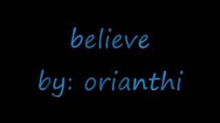 believe orianthi