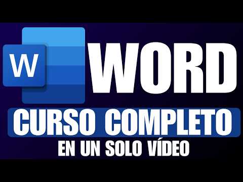 ✨ Curso Completo de Word 2025 💻 | Aprende Todo: Básico, Intermedio y Avanzado