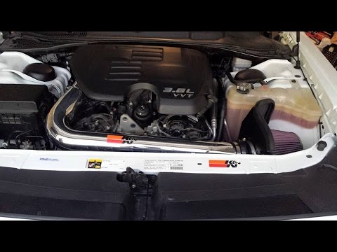 How To Install K&N C.A.I. 2013 Dodge Challenger SXT 3.6L V6