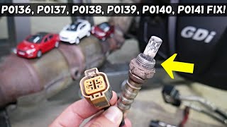 CODE P0136 P0137 P0138 P0139 P0140 P0141 OXYGEN SENSOR HYUNDAI KIA 2.4 GDI ENGINE
