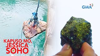 MALAKING TIPAK NA BATO SA CAMARINES NORTE, MAY NAKADIKIT DAW NA GINTO?! | Kapuso Mo, Jessica Soho