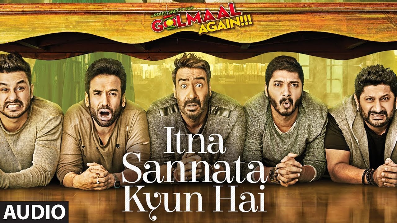 Itna Sannata Kyun Hai Lyrics | Golmaal Again (2017) | Amit Mishra, Aditi Singh Sharma