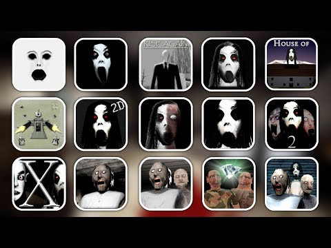 All DVloper Games All Escape Endings - Granny Chapters 1 2 3, Slendrina - Slendrina X, The Twins &+