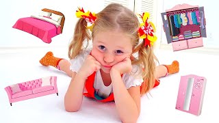 Download lagu Nastya dan ayah cerita lucu tentang kamar putri baru mp3