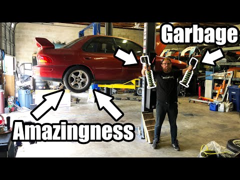Miss Jackson Gets BALLER Coilovers and Crashing at League Night!