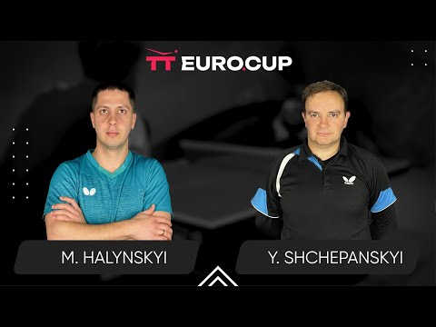 11:15 Mykola Halynskyi - Yurii Shchepanskyi 09.10.2025 TT Euro.Cup Ukraine Elite. TABLE 3
