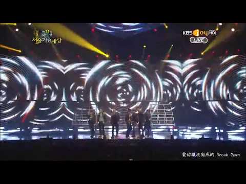 130131 SUPER JUNIOR & SUPER JUNIOR M - Sexy & Free & Single + Break down (繁體中字)