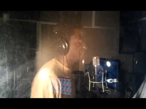 Jah-Rista grinding in da studio