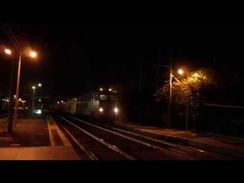 E656.607 sul TC 57106 Maddaloni Marcianise - Rivalta Scrivia, in partenza da Roma Tuscolana