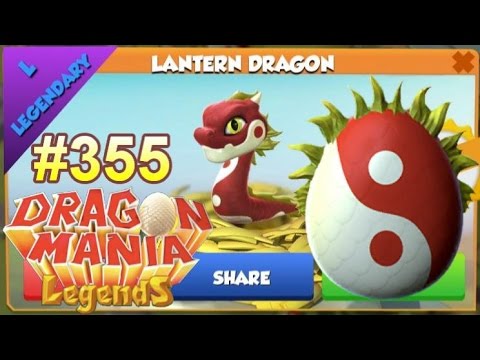 LANTERN DRAGON HATCHING + GEM Competition?! - Dragon Mania Legends #355 (Legendary Dragon)