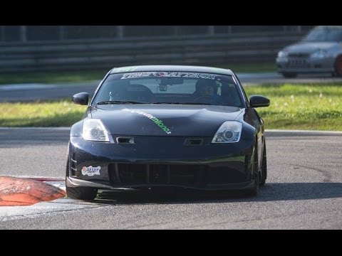 Monza TIME ATTACK ITALIA round 2 Teo's 350z onboard superlap & best lap 15/05/2016