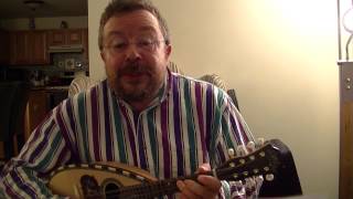 Willard Losinger performing "The Bonny Black Hare" with Mandolin accompaniment 2015-06-28