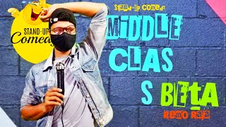 Middle Class Beta 😂| Funny Stand-up Comedy 😂| Remo Raja || MQDEFAULT Thumbnail