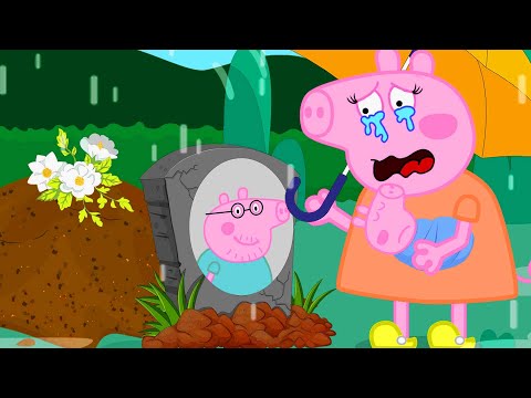 Goodbye Daddy Pig, Don't Leave Me Alone!! | Peppa Pig Funny Animation