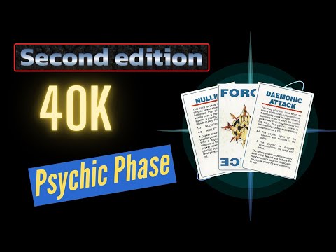 The Psychic phase in 2nd edition 40K