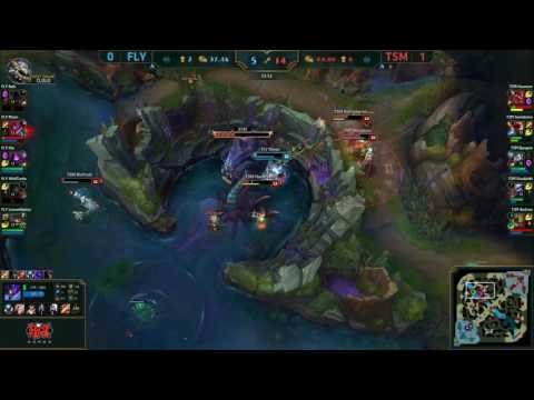 TSM vs FLY Highlights Game 2 NA LCS Summer 2017