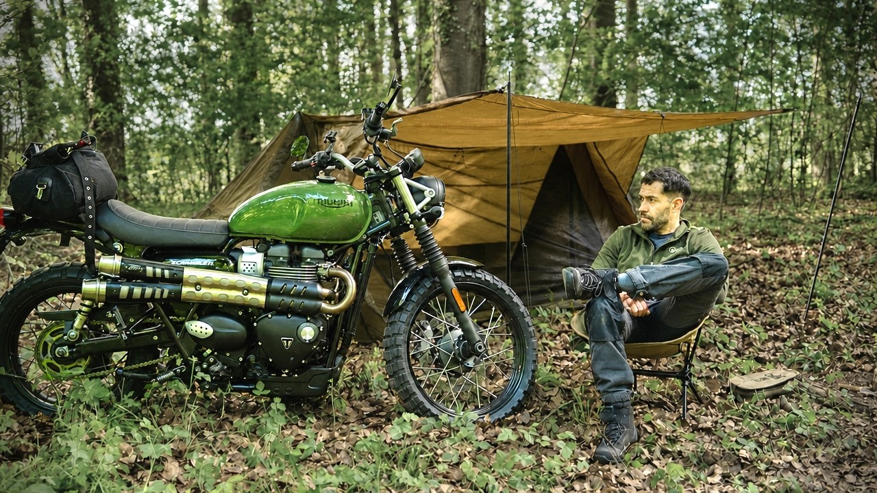 Alone in the Woods: Solo Camping from my Motorcycle 