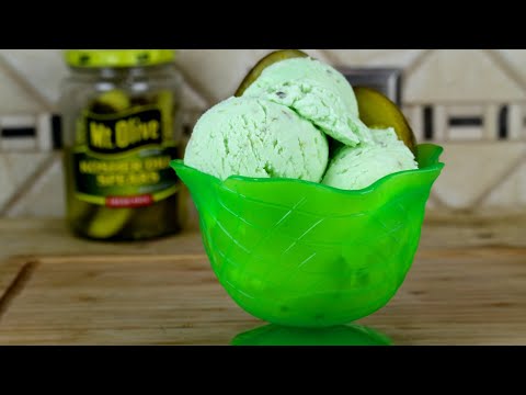 Pickle Ice Cream | Ice Cream Recipes Series