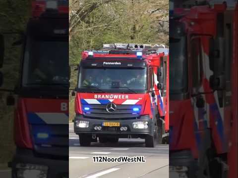 TS 07-5831 met spoed naar een GRIP 3 natuurbrand in Ede #einsatz #emergency #firebrigade #Brandweer