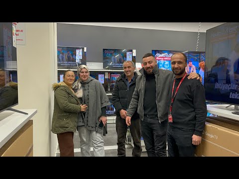 GELİNİM VE OĞLUMLA BİRLİKTE ÇEYİZ ALIŞVERİŞİ❗️BEYAZ EŞYA, MOBİLYA TAKIMI 