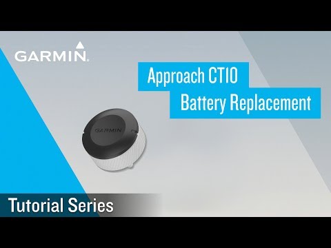 Tutorial - Support: Battery Replacement on an Approach® CT10