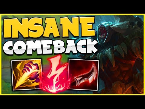 EASY RENGAR 1-SHOT BUILD! RENGAR JUNGLE GAMEPLAY - League Of Legends