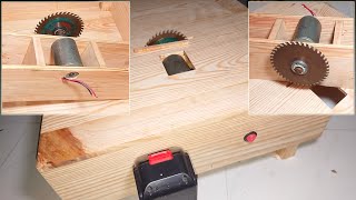 How to Make mini Table Saw