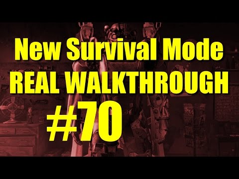 Fallout 4 Survival Mode Walkthrough Part 70 - The Molecular Level of Being Institutionalized Run