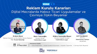 Reklam Kurulu Kararları: Dijital Mecralarda Haksız Ticari Uygulamalar ve Çevreye