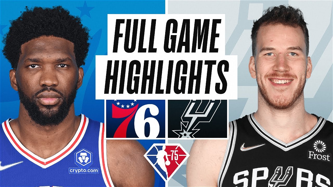 76ERS at SPURS | FULL GAME HIGHLIGHTS | January 23, 2022
