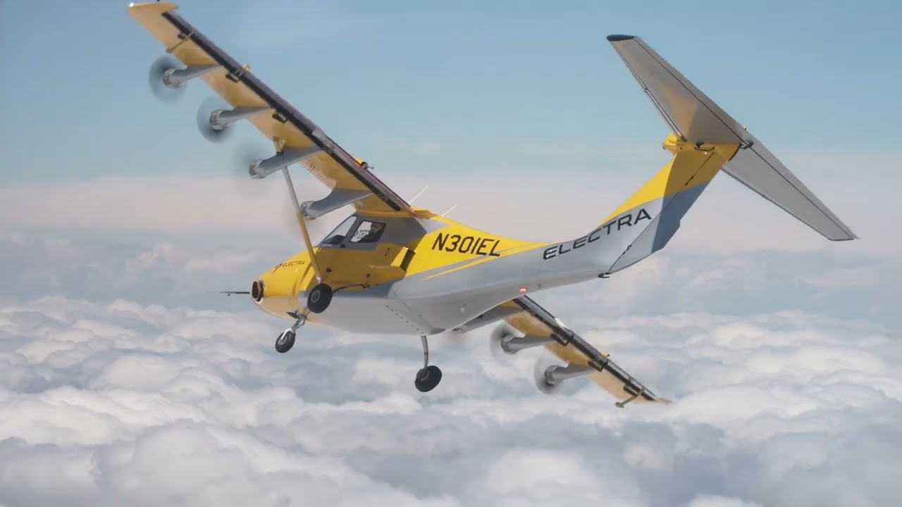 Electra Ultra Short Flight Powered by MAGicALL Electric Motor Solutions