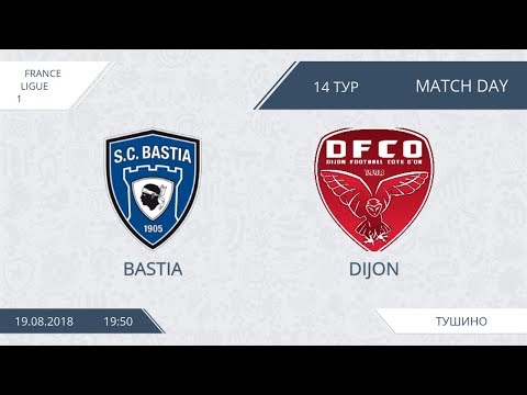 AFL18. France. Ligue 1. Day 14. Bastia - Dijon