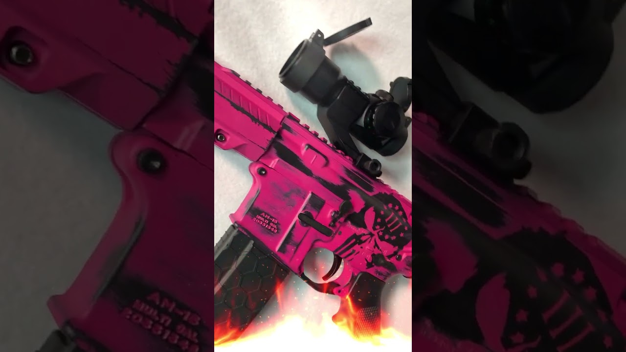 2A Pink custom Cerakote AR-15