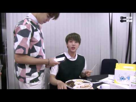 BTS - Jin Eating