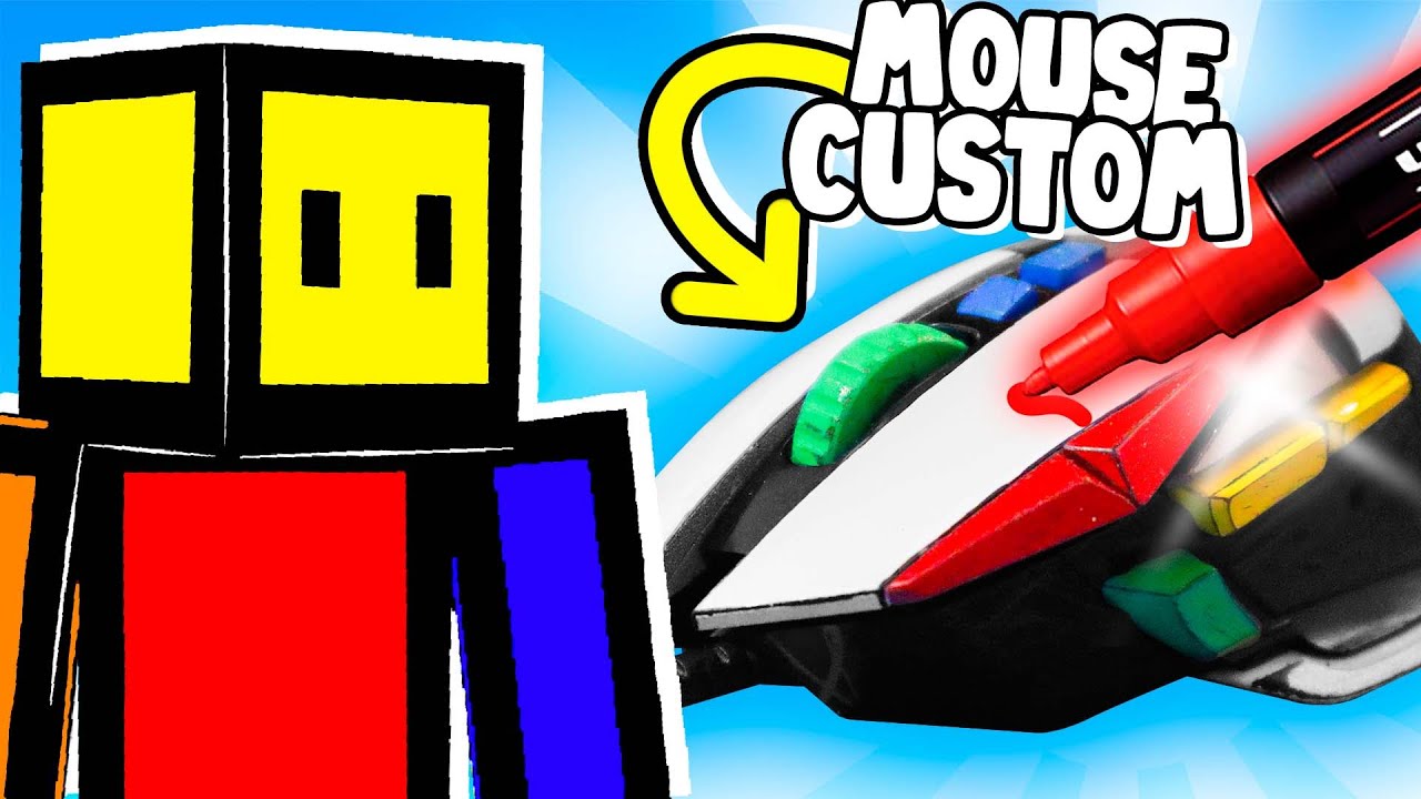 MODIFIQUE el MEJOR MOUSE GAMER para MINECRAFT
