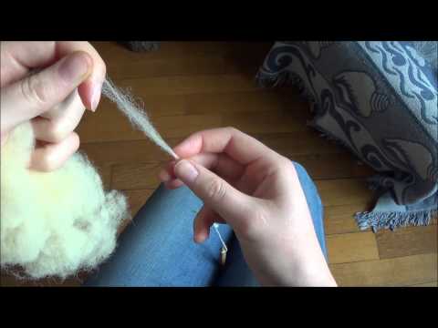 Le filage au fuseau - Partie 1