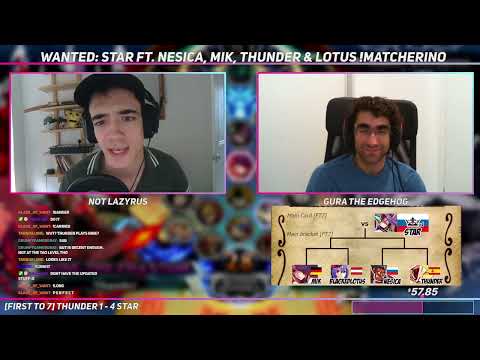 The pressure is INSANE!!! Star vs Thunder FT7 - Wanted BBCF
