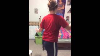 Alex dancing and singing to &quot;Cake Boy&quot; by Sir Mix A Lot