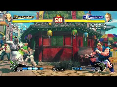 SSF4 AE US Ranked: yeb(Gen) vs four20 INF3rNo(Abel)