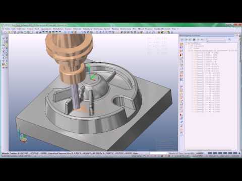VISI Machining - Produktvideo "Adaptives Kernschruppen"
