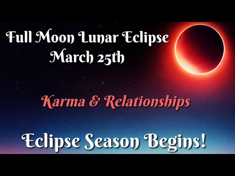 🌚Big Transformation Happening With This! | Full Moon Lunar Eclipse Reading | March 25th 2024