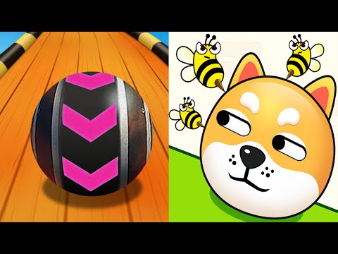 Sky Rolling Balls VS Save The Dog - All Levels Gameplay Android iOS Ep 6