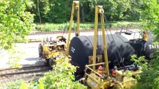 preview picture of video 'Allentown Freight Yard Hump Yard Derailment Part 3'