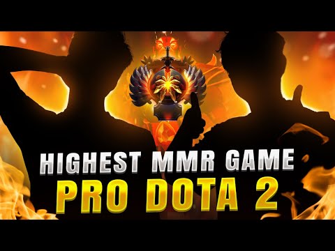 NEW WORLD RECORD !! HIGHEST Average MMR in PRO Dota 2 History