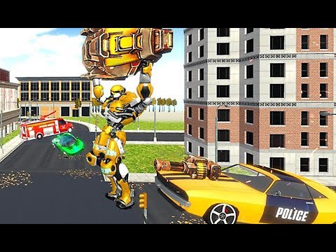 US Robot Police Car Transforming 19 - Level 4