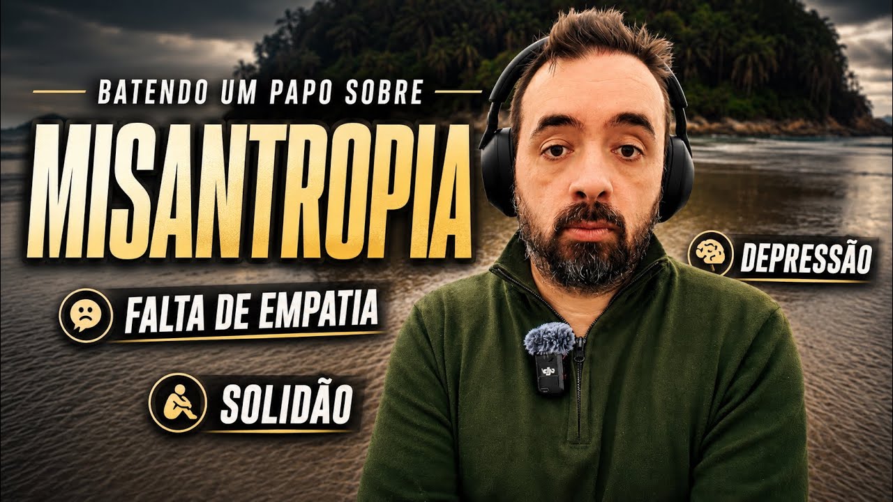 Bate-papo sobre MISANTROPIA, FALTA DE EMPATIA, DEPRESSÃO E SOLIDÃO 
