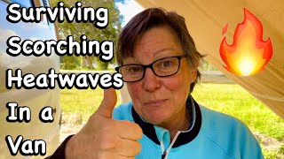 How I Survived 4 BRUTAL Heatwaves Living in a Van