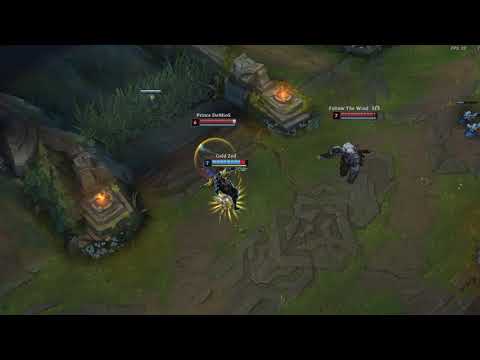 Gold Zed vs Jarvan IV and Sion